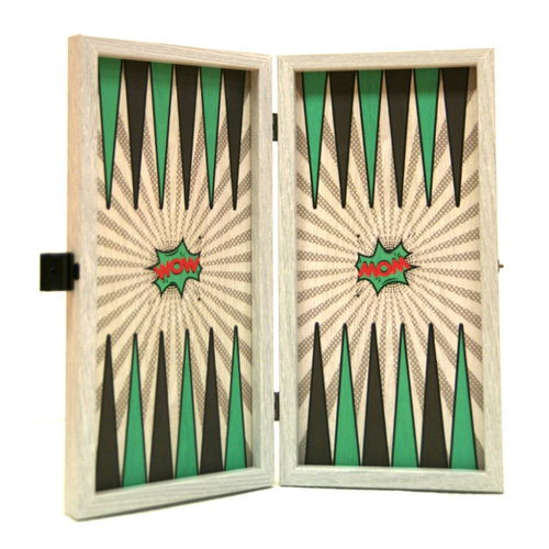 Manopoulos Backgammon POP Art 30 x 17 cm Manopoulos Backgammon POP Art 30 x 17 cm