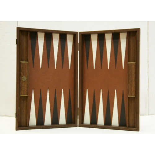 Manopoulos Backgammon Caramel Brown 48 x 30