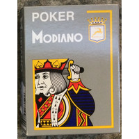 Poker 100% Plastik, Grau