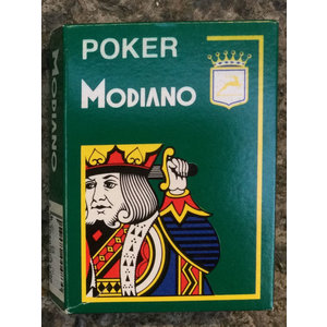 Modiano Poker 100% Plastik, Dunkelgrün