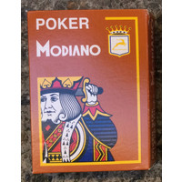 Poker 100% Plastik, Braun