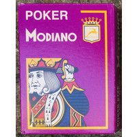 Poker 100% Plastik Violett