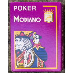 Modiano Poker 100% Plastik Violett
