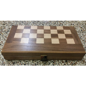 Manopoulos Backgammon & Schach Walnuss