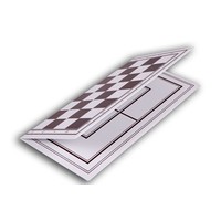 Schach & Mühle 42mm plastik, faltbar