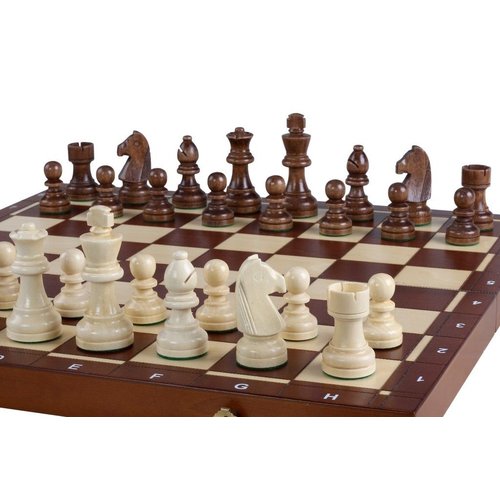 Sunrize Schach & Backgammon, 40,5 x 20,5 x 4,5