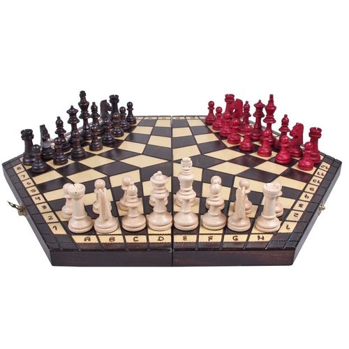 Sunrize Schach für 3 Spieler, gross