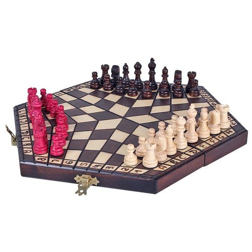 Sunrize Schach für 3 Spieler, klein