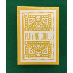 Art of Play DKNG Yellow Wheels Playing Cards