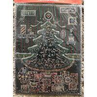 Kreide Adventskalender „Schöne Bescherung“