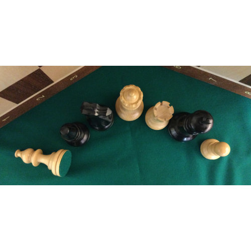 Sunrize CLASSIC 3,5" Buxbaum schwarz König 90mm