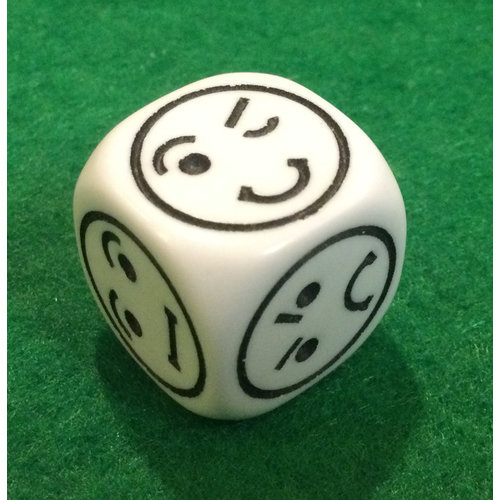 Chessex Smiley Würfel d6