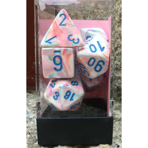 Chessex Festive™ Polyhedral Pop Art™/blue