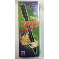 Pen through anything