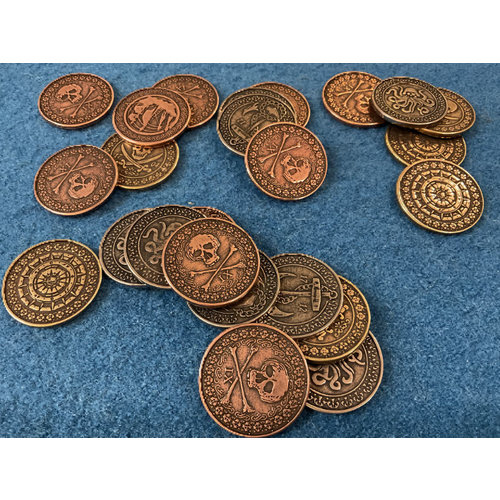 Drawlab Pirates Metal Münzen