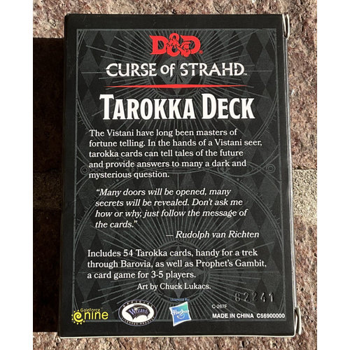 Dungeon & Dragons Tarokka Deck