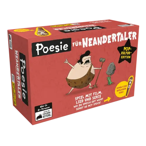 Exploding Kittens Poesie für Neandertaler Pop Exploding Kittens Poesie für Neandertaler Pop