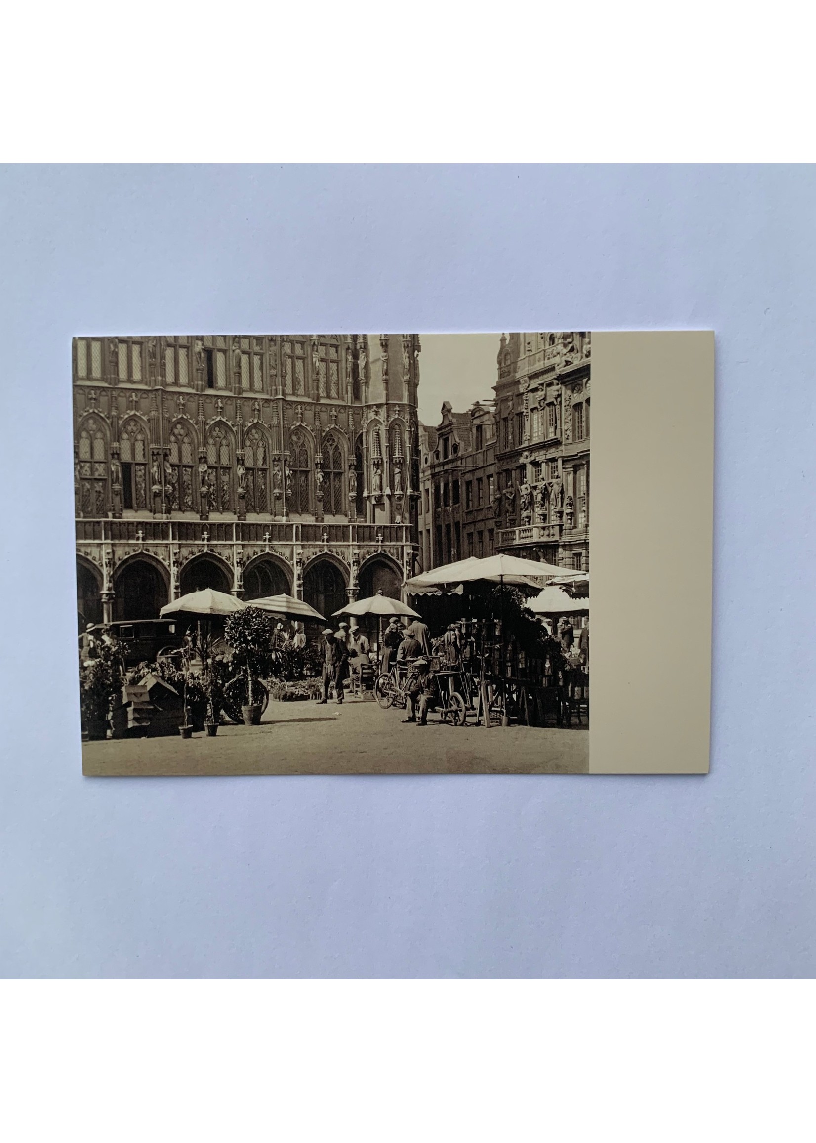 Flower market at the Grand Place, Brussels