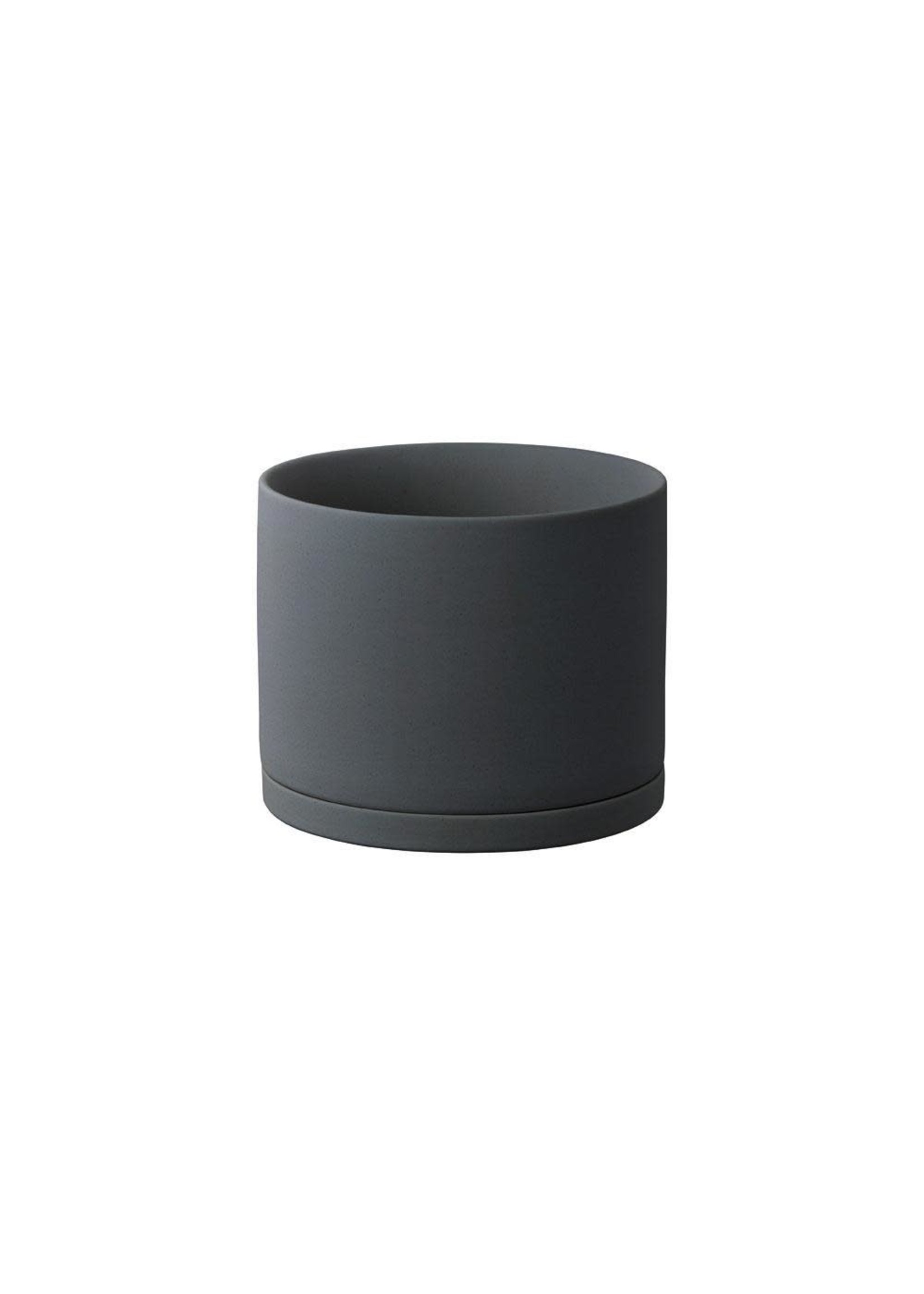 Plant Pot 191  Ø13 h9 - Dark grey