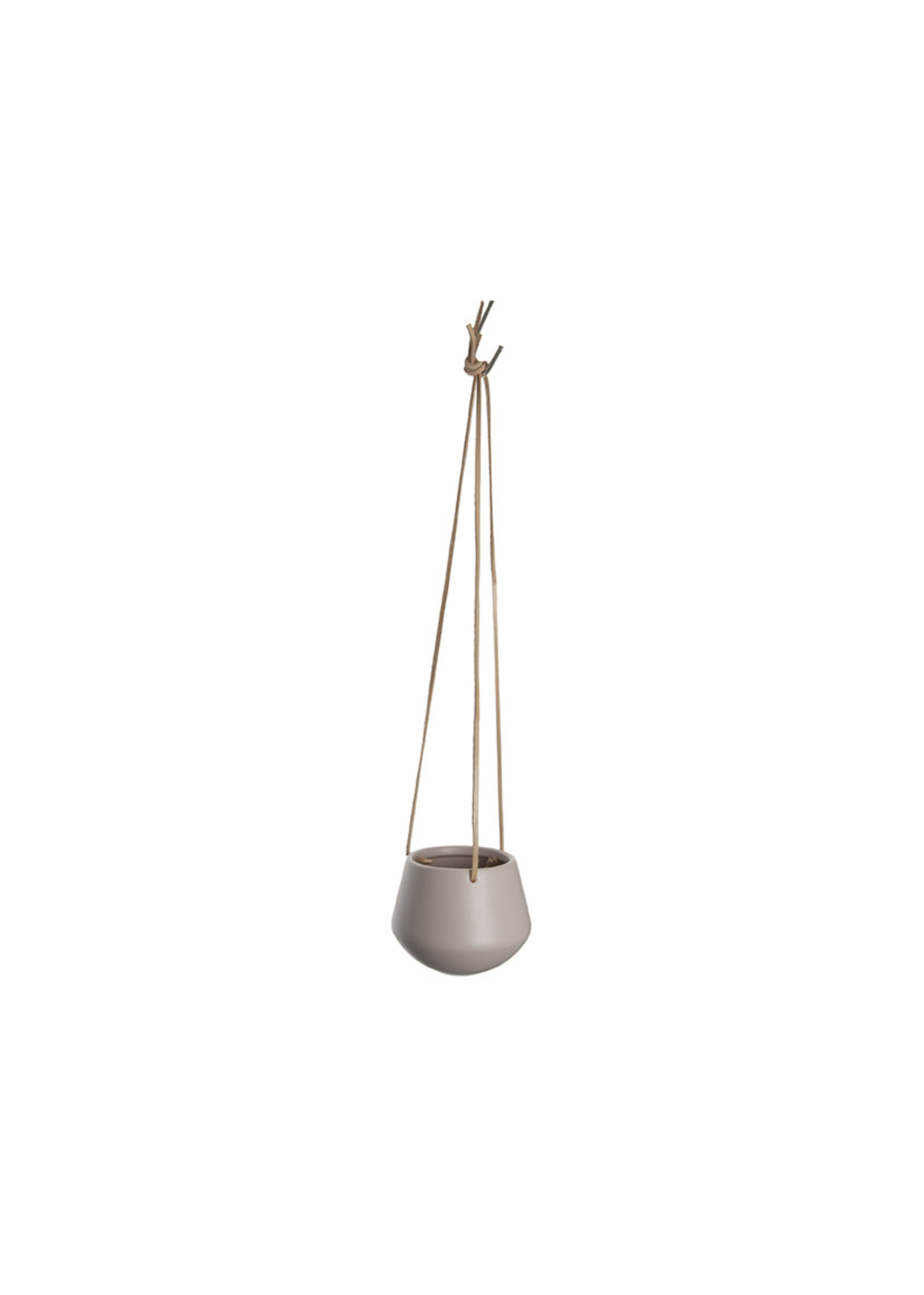 Skittle hangpot Ø9 cm, lengte 66 cm - Zacht roze