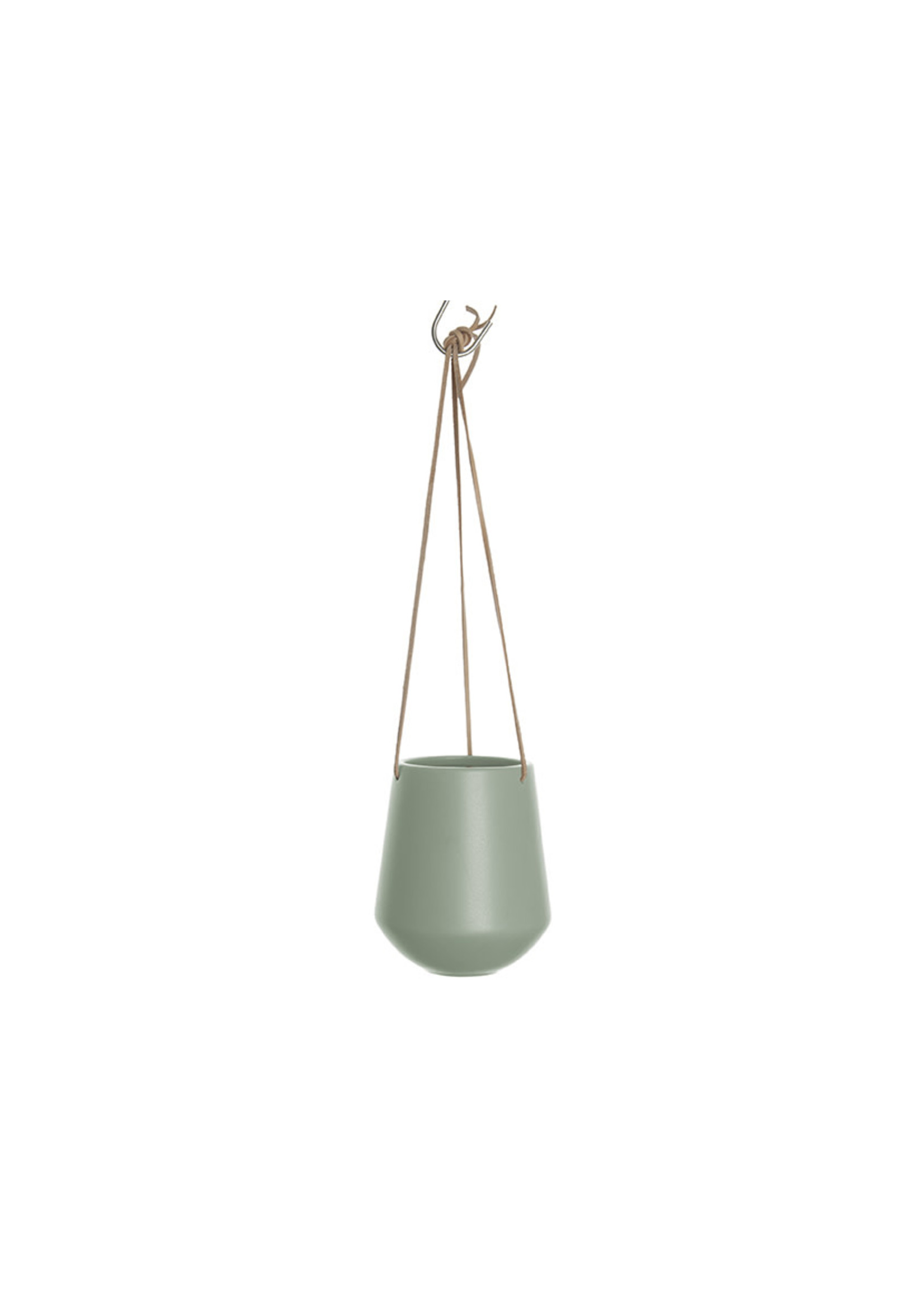 Skittle hanging pot Ø9.5 h16 cm - Jungle green