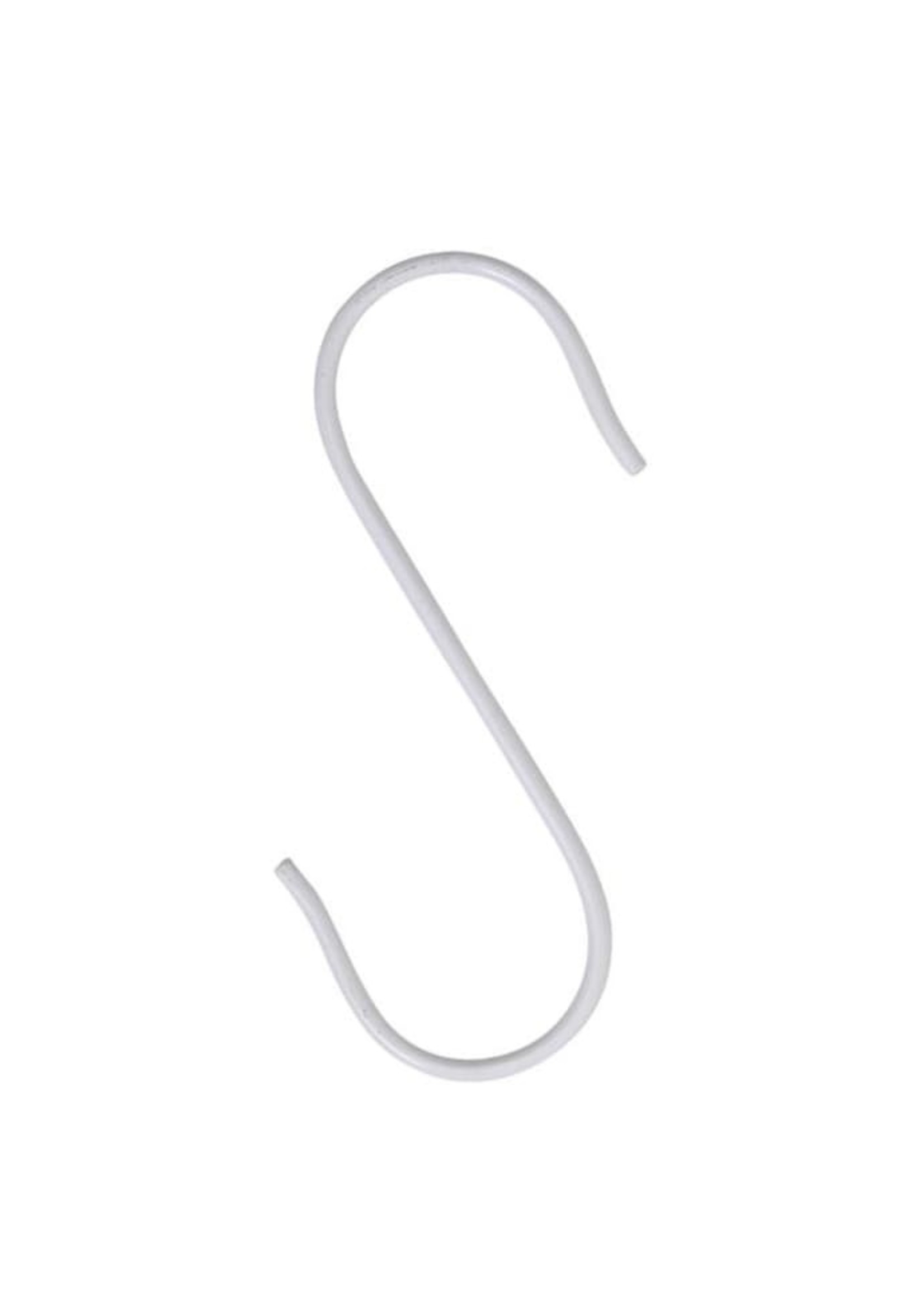S-hook 11,5 x 4,5 cm - Iron - White [M]