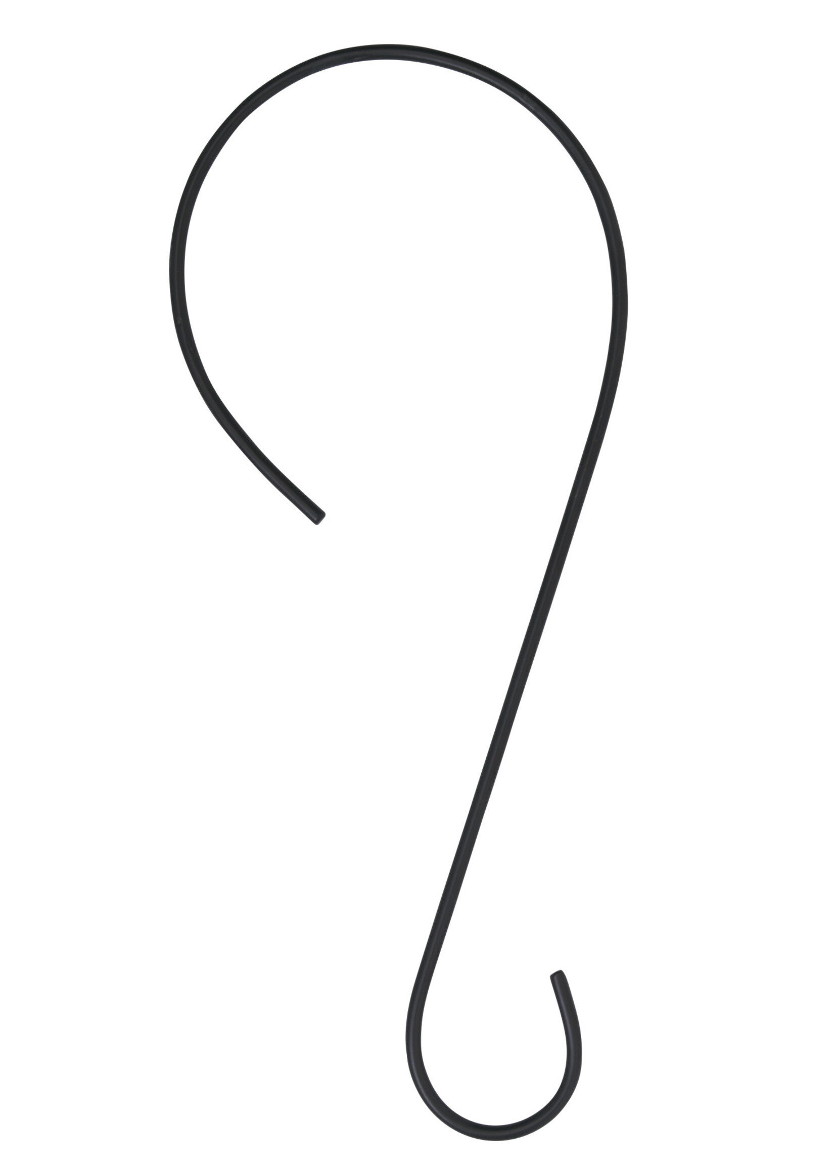 S-hook 27.5 x 11 cm - Iron - Black