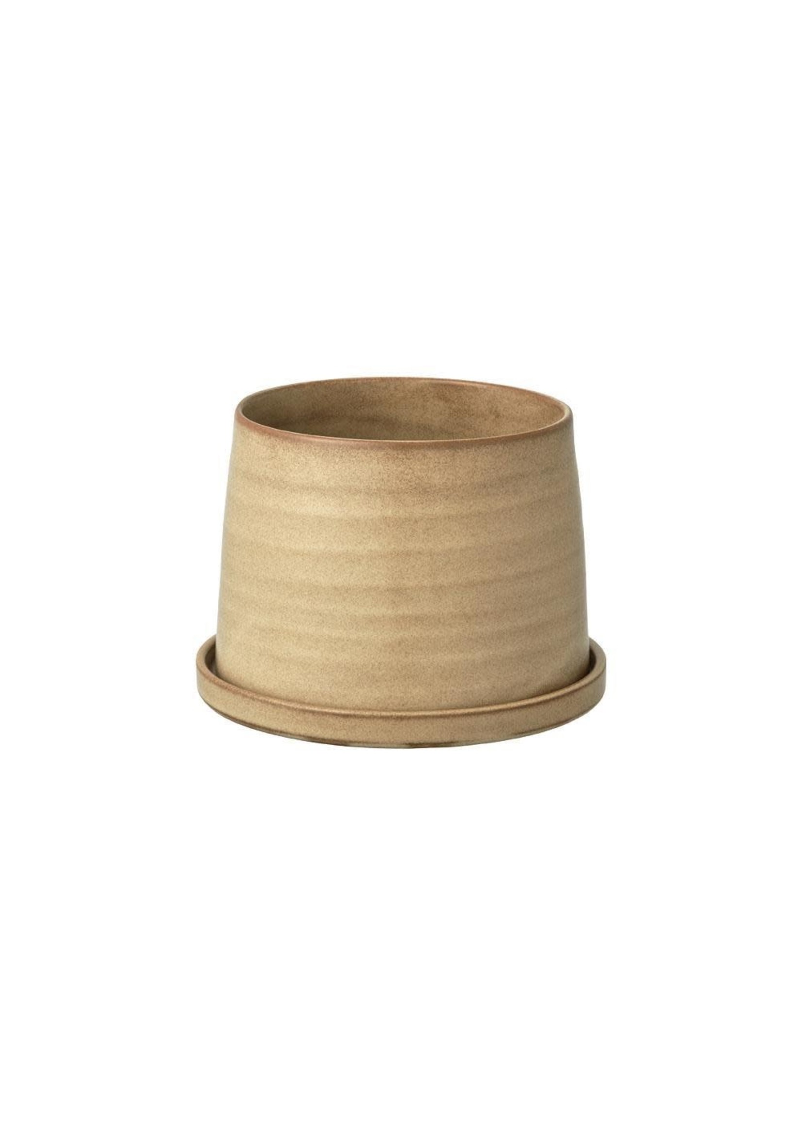 Plant Pot 192  Ø11.5 h9 - Beige