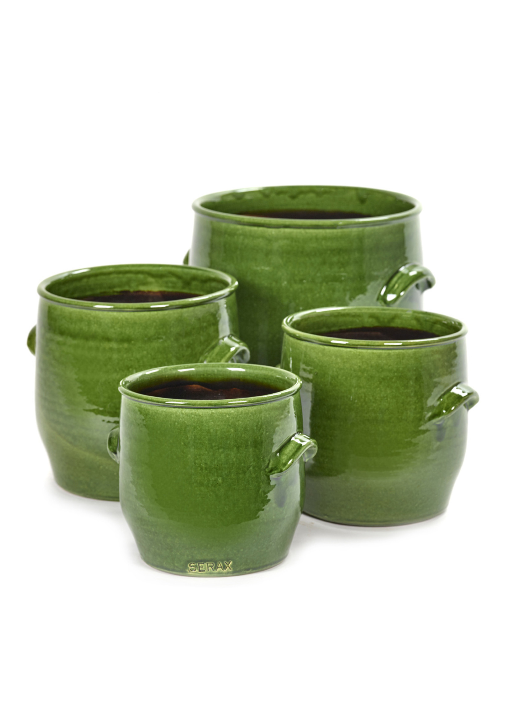 Handle jar Ø14.5 h16 - Vivid green