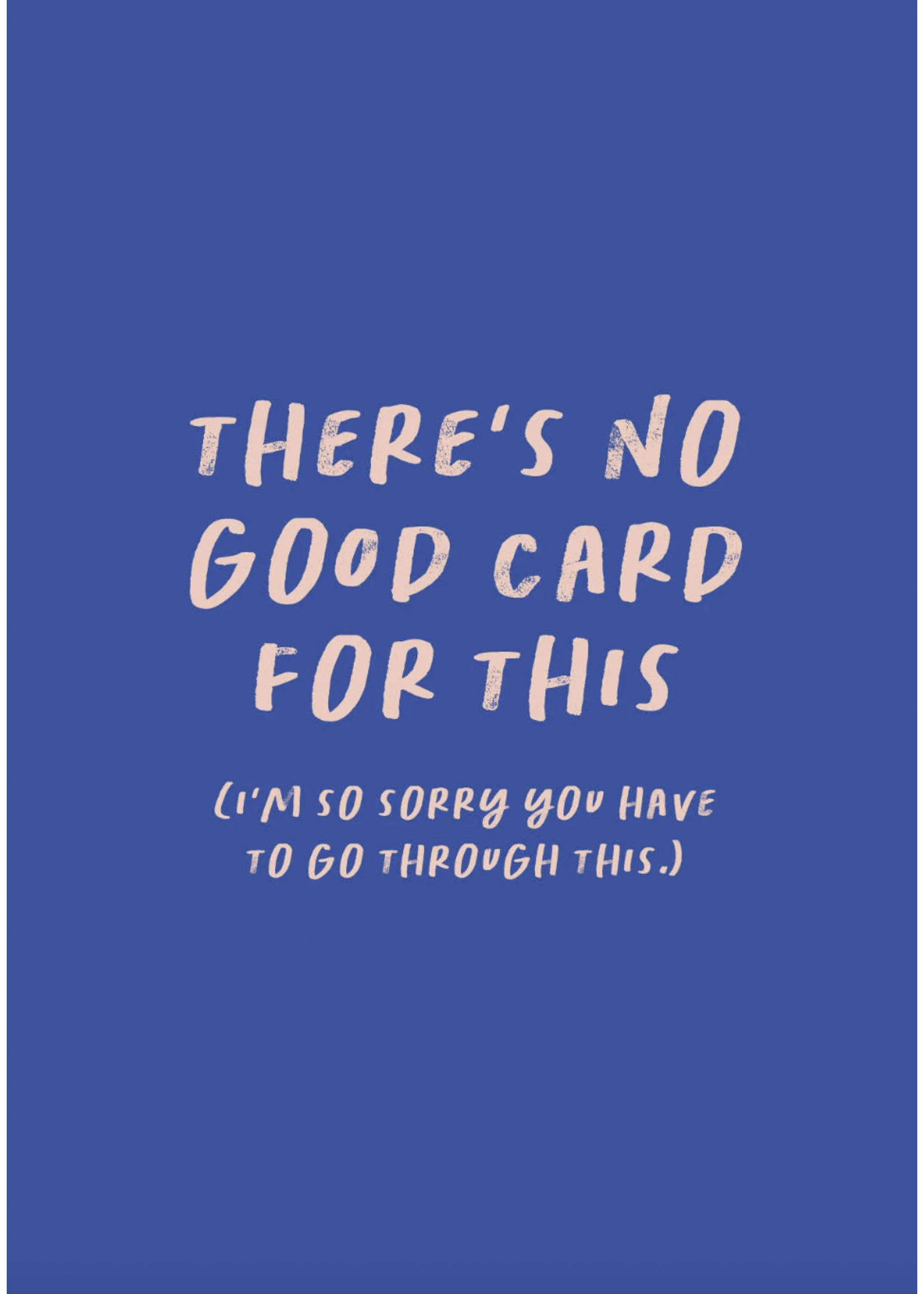 No good card