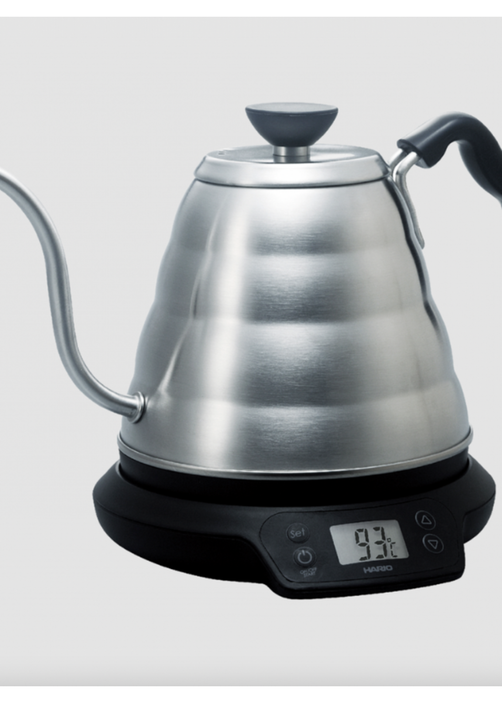 Hario Buono V60 Power Kettle With Temperature Control in Stainless