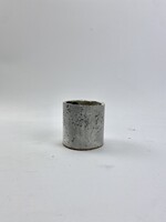 Frust handmade concrete pot Ø6 h5 grey