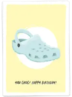 Croc birthday