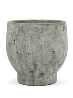 Rustic pot  Ø19 h19 - Greyish-green