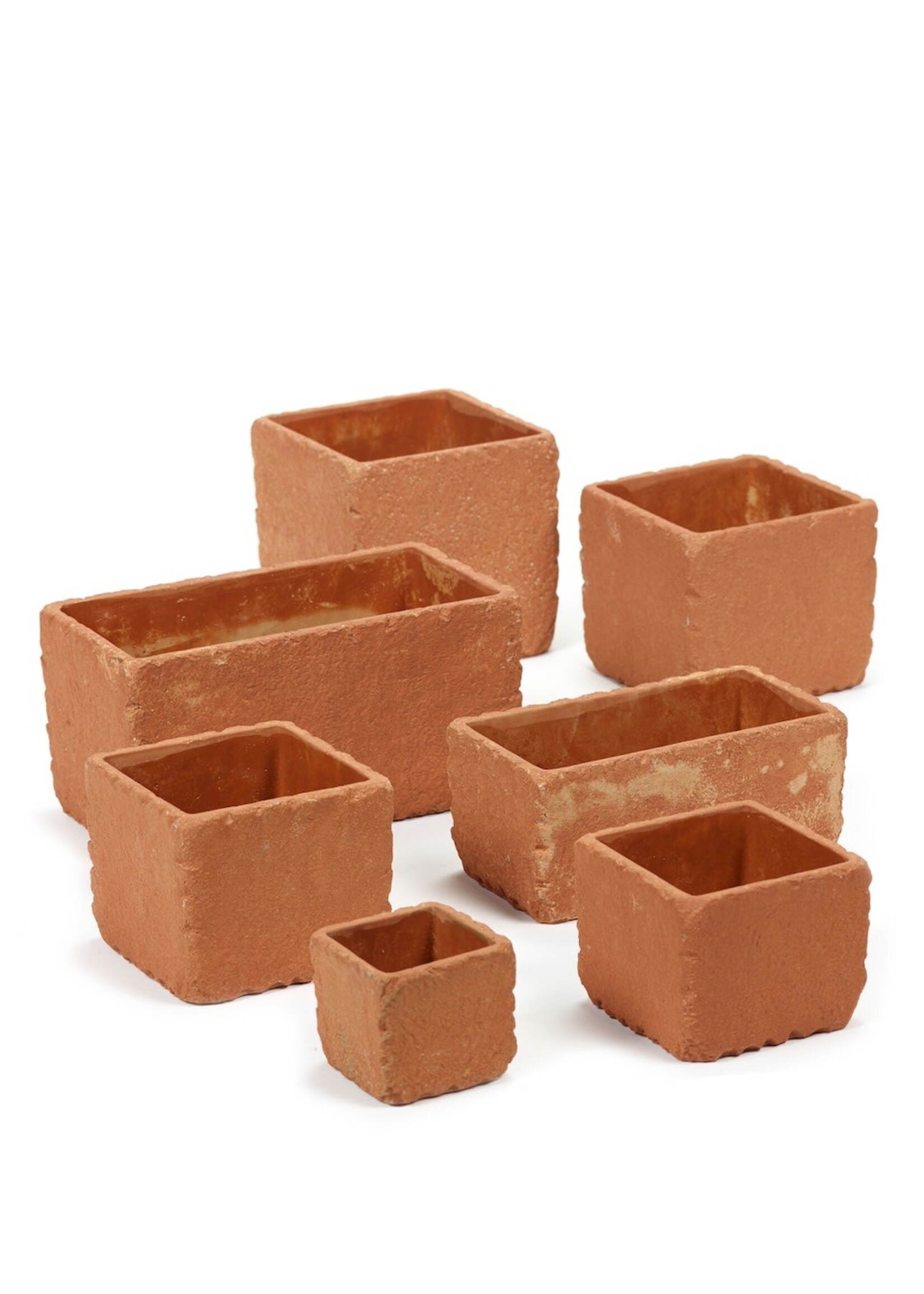 Rectangle 23x11x11 - terracotta