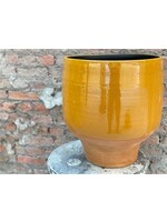 Cocoon Design Pot Voetje  34 h27 - Yellow