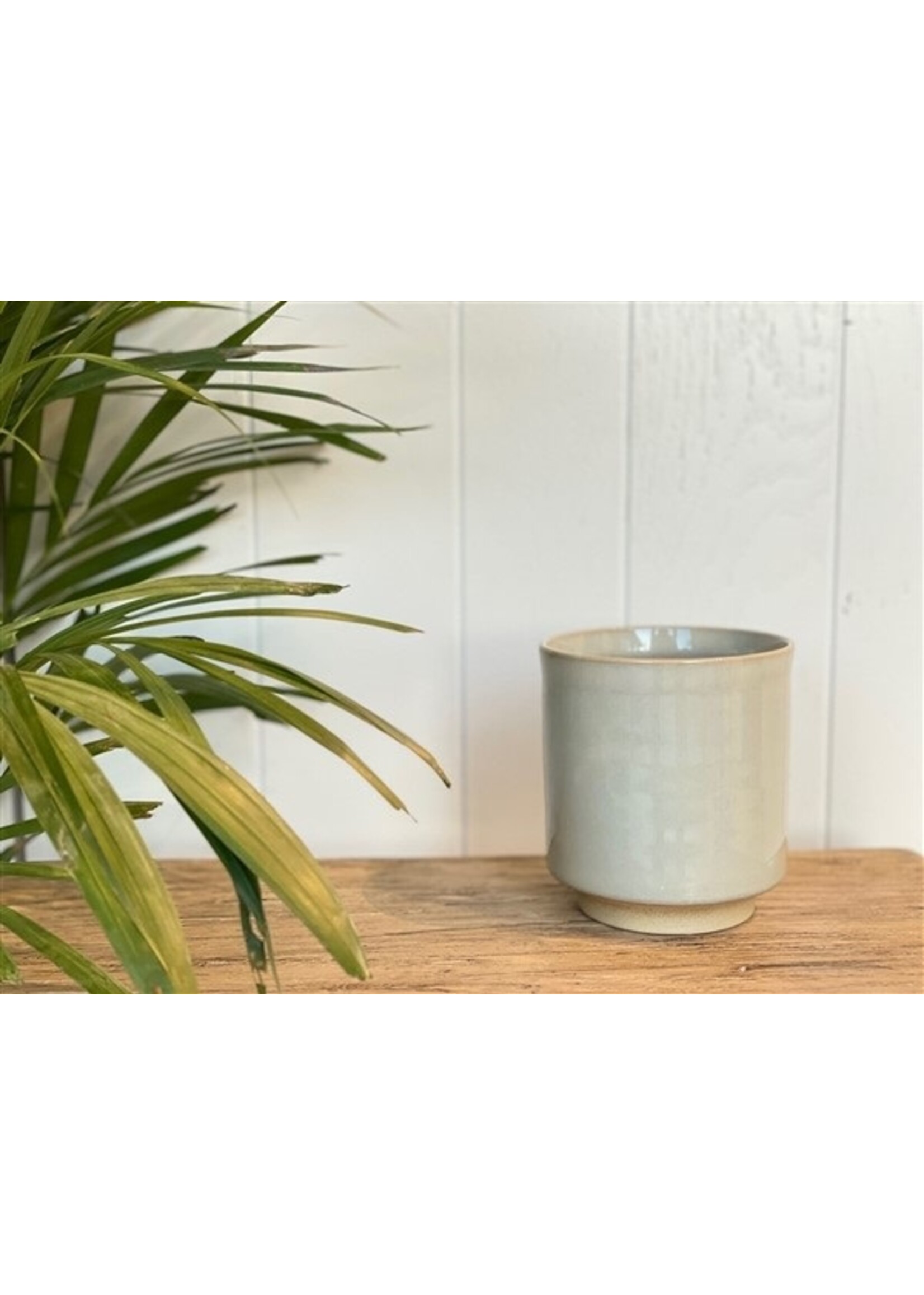 Cocoon Design Pot Billie Ø9 h9 - Pearl-Grey