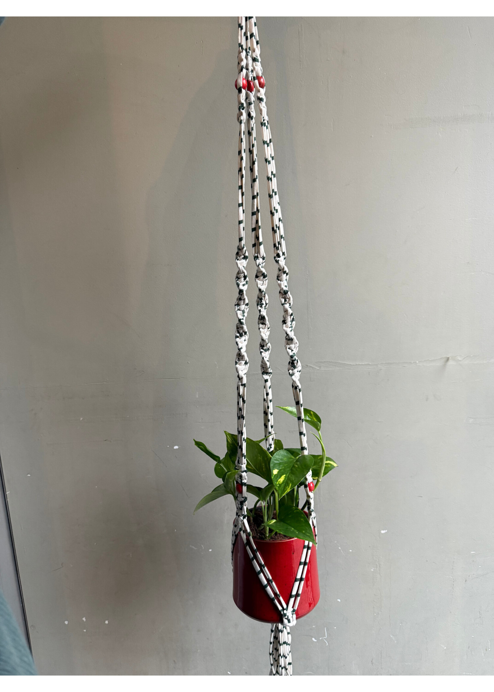 naamleaus Macramé planthanger - naamleaus - Recycled cotton 4