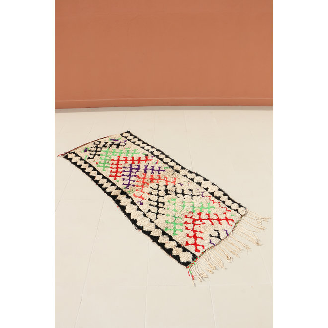 Berber rug 'Spring in the City' 167 x 77/75 cm