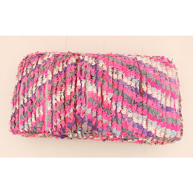Berber pouf XL 'Pink Lady'