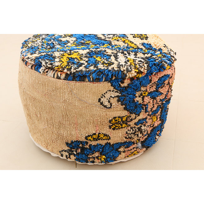 Moroccan pouf round 12