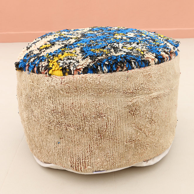 Moroccan pouf round 12