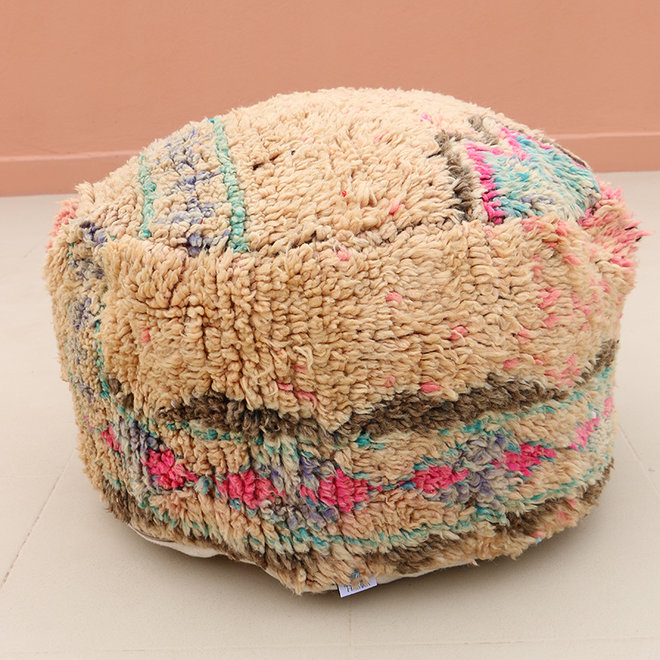 Moroccan pouf round 13