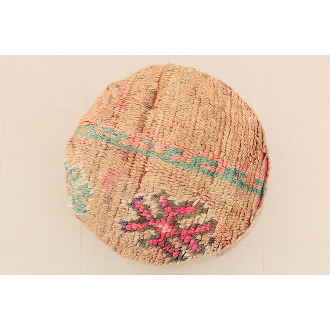 Moroccan pouf round 15