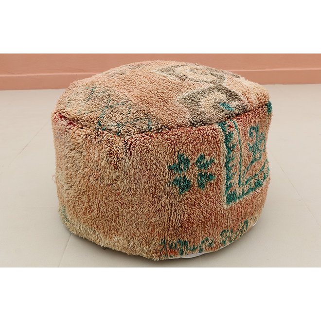 Moroccan pouf round 16