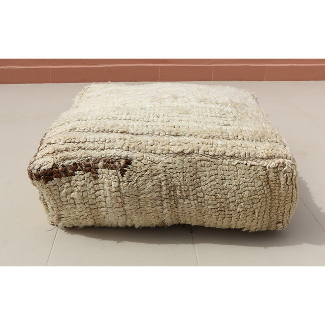 Moroccan pouf 'Pure Nature'