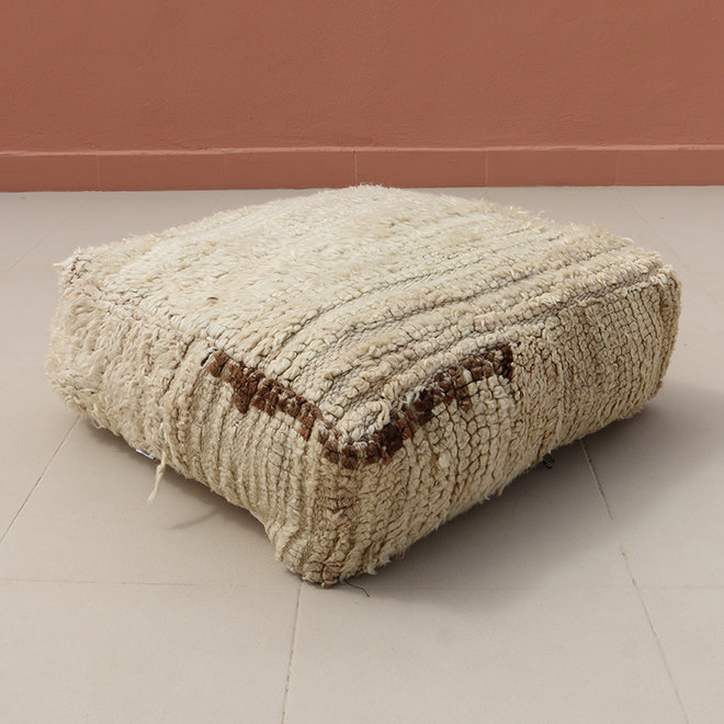 Moroccan pouf 'Pure Nature'