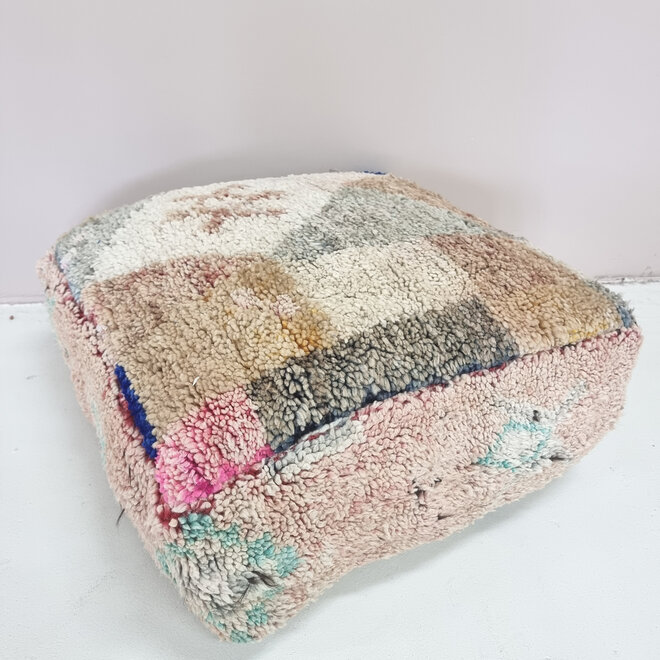 Moroccan floor cushion 'Quiet Fields'