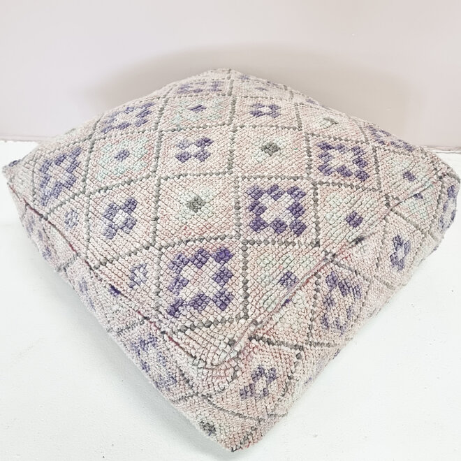 Moroccan floor cushion 'Lavender'