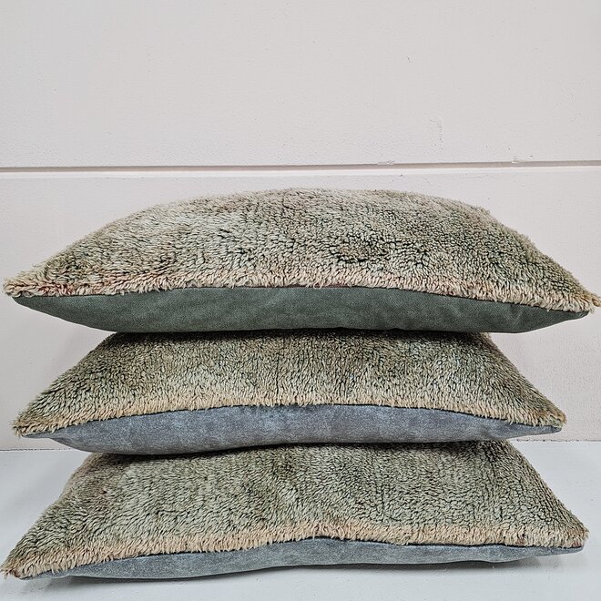 Moroccan Pillow Champagne Green  95 x 40 cm